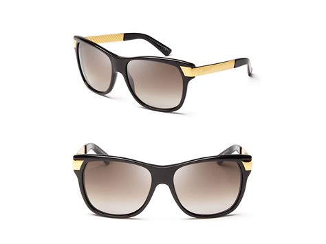 gucci black and gold|black and gold gucci glasses.